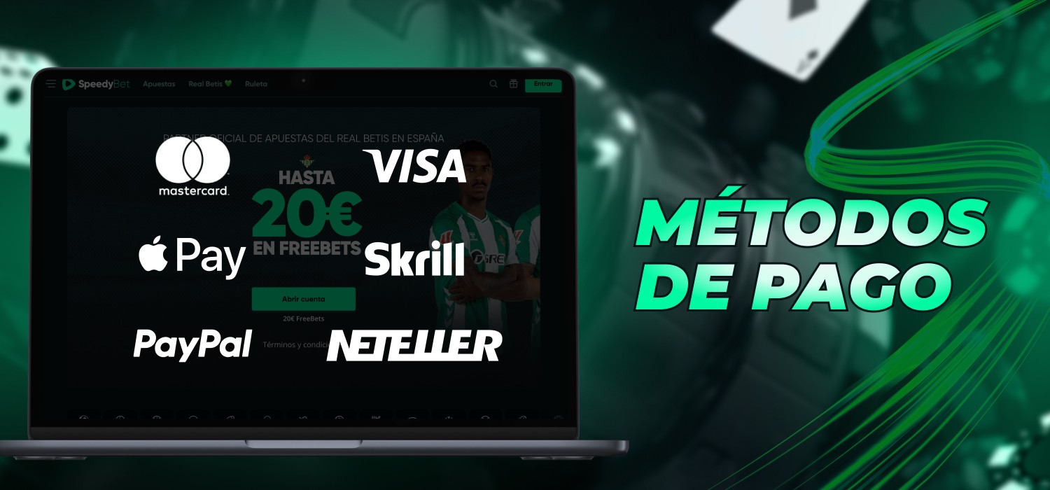 métodos de pago disponibles en españa